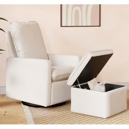 Adrian 11 : Ghế Thư Giản Xoay 360°+ Rương Gác Chân